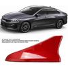 Shark Fin Roof Antenna Cover 96219 D5000EBQK ABS Roof Antenna Aerial Shell Replacement for Sonata Elantra (Red)