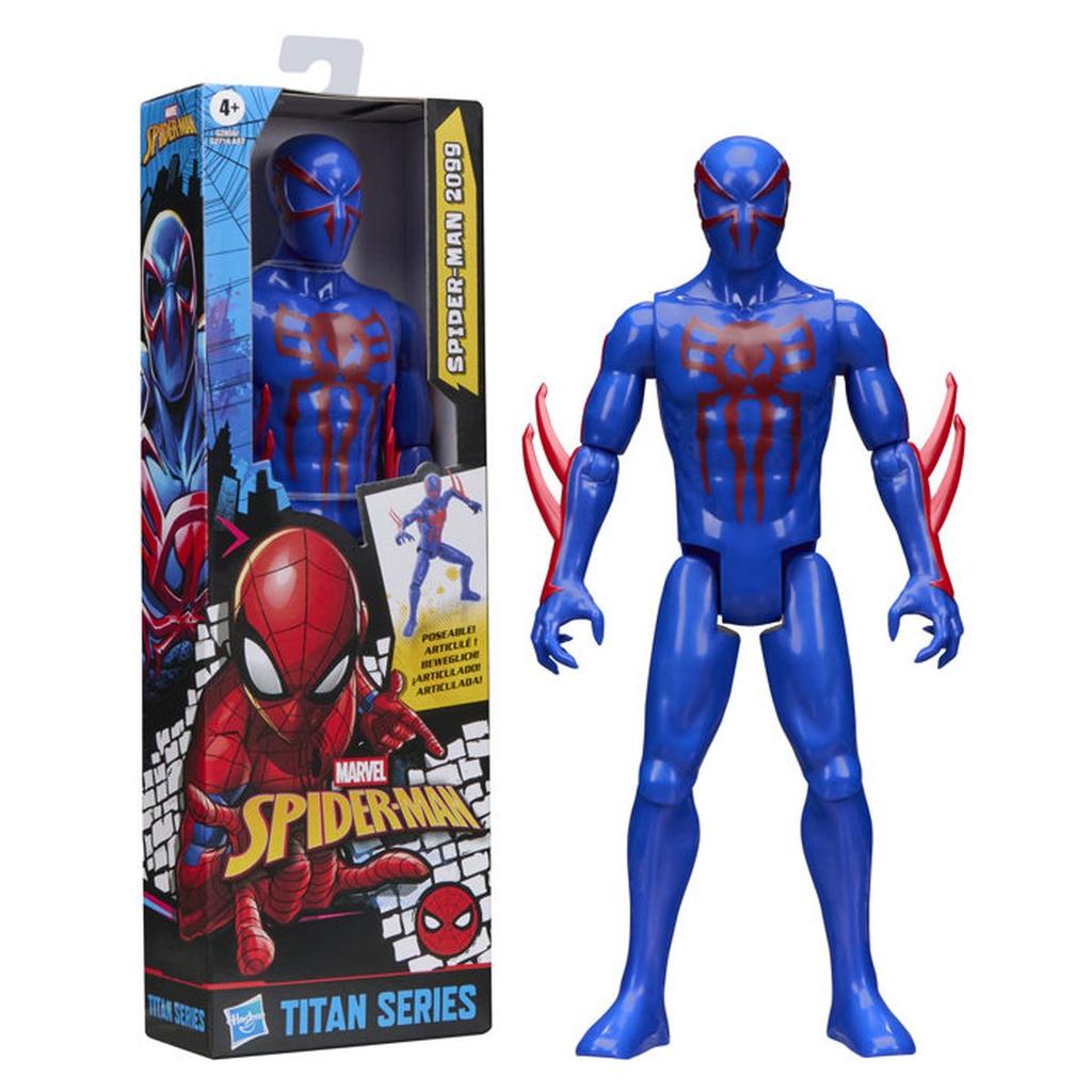 Figurine Spider-Man 2099 de 30 cm deluxe, Titan Series, jouets de super-héros, des 4 ans, Marvel Spider-Man