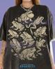 Frosch Kröte Amphibien Liebhaber Goblincore Tierwelt Natur Comfort Colors® T-Shirt, Vintage Tier Grafik Retro Bootleg 90er Jahre Tee