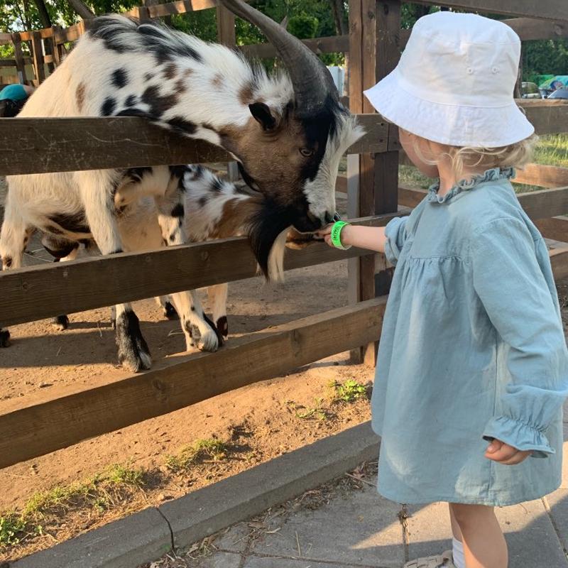 YUBAOBEI Jaro Podzim v korejském stylu Dívčí šaty s dlouhým rukávem Bavlna a len Volné princeznovské šaty