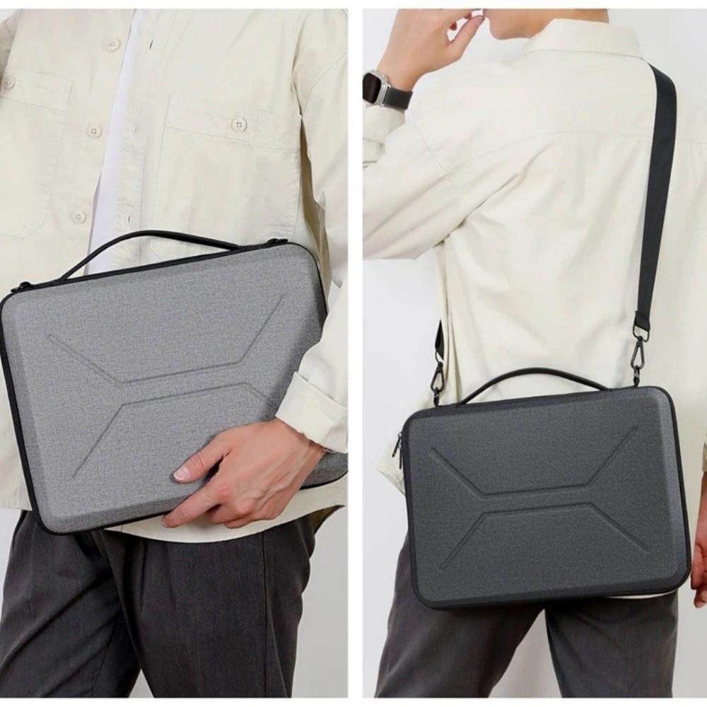 13/14/15/16inch Laptop Sleeve EVA Shoulder Strap Single-Shoulder Bag Hard Shell Detachable for Apple/Huawei/Lenovo