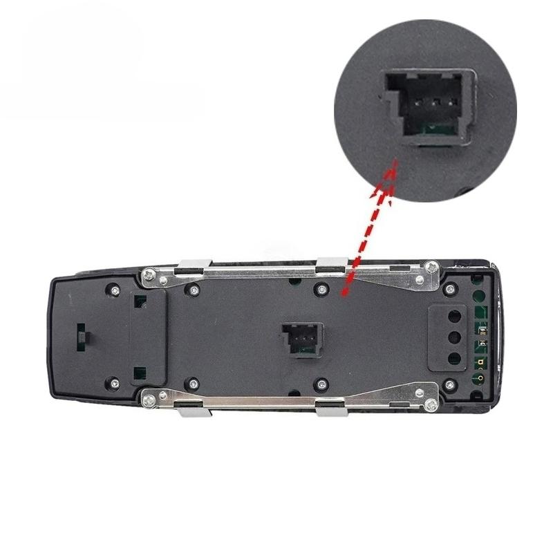 Front Left Window Control Switch A2049055302 for Mercedes W204 W212 C E Class S212 C250 C300 C350 C63 E350 E550 E250