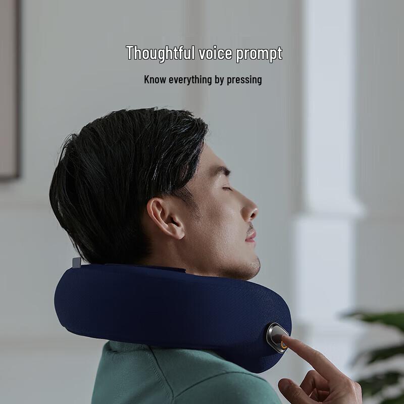Philips Smart Inflatable Neck Massage Travel Pillow
