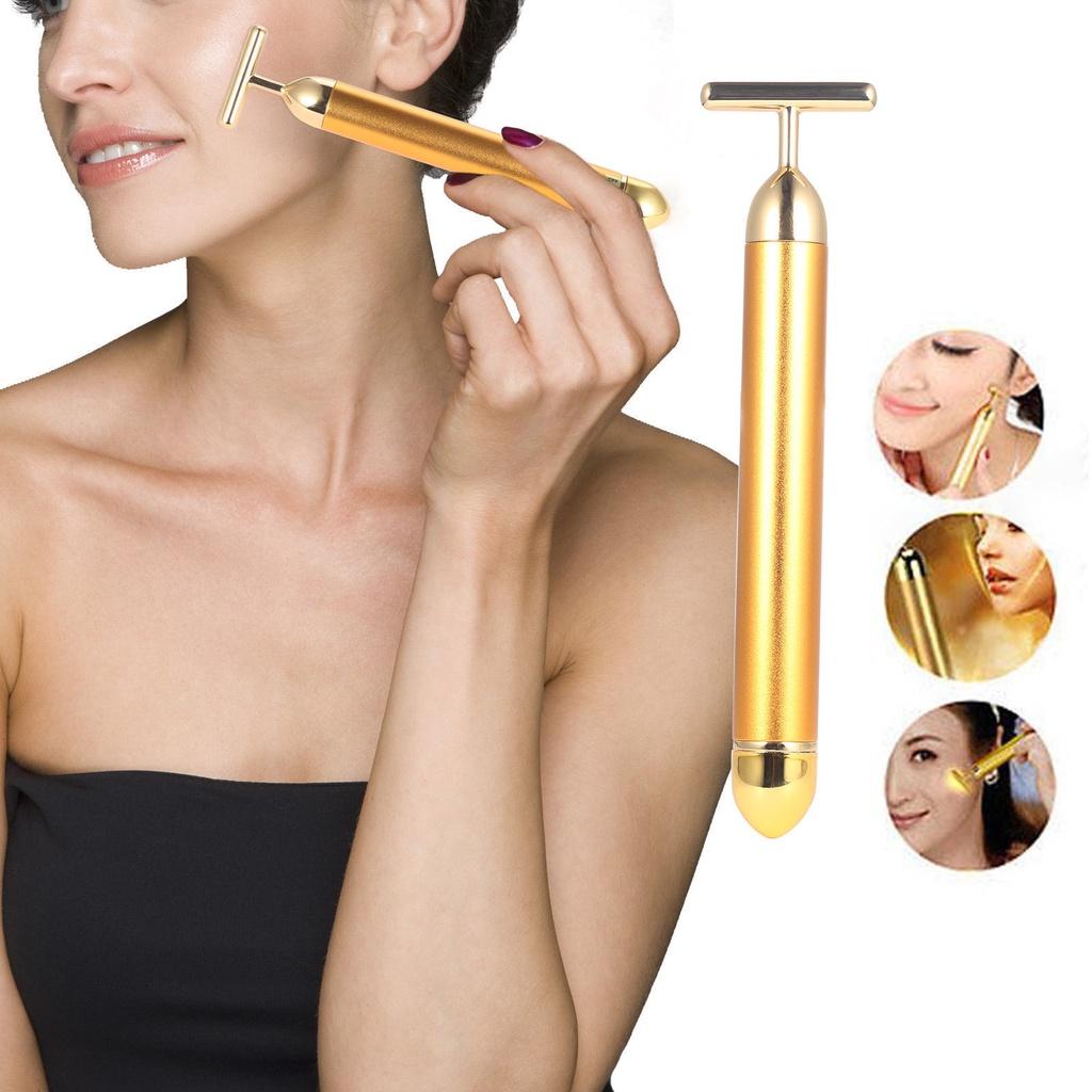 High Quality Facial Massage Stick Electric  Massage Beauty Tools Gift Portable
