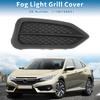 Fog Light Grill Front Lower Bumper Fog Light Cover Inserts No.71106TS8A51 for Honda Civic 2014-2015 Black ABS 1 Pc Front Right