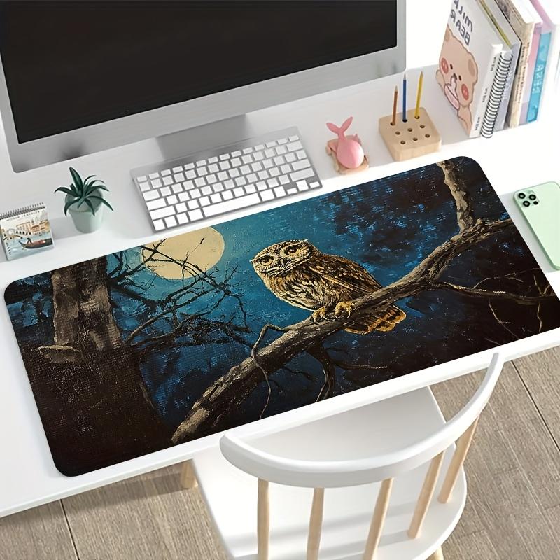Gaming Gaming Mouse Pad Gaming Desk Mat Smooth Cloth Surface Natural Rubber Base for PC Laptop Keyboard Office Desk Setup Desk P