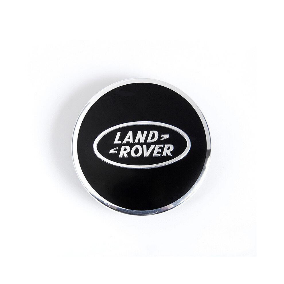 New 4 X LAND ROVER CENTRE CAPS BLACK RANGE ROVER SPORT EVOQUE DISCOVERY 63mm