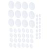 48Pcs Felt Plate Dividers AntiFriction NonToxic Storage Separator Insulation Cookware Supplies Mat