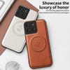 PU Leather Wireless Charging Magnetic Case for Motorola Edge 60 Pro Moto Edge 60 Fusion Protective Cover Hard Back Shell Coque