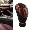 Car Shifter Lever Gear Head Handle ABS+Leather Beige/Black/Gray Manual