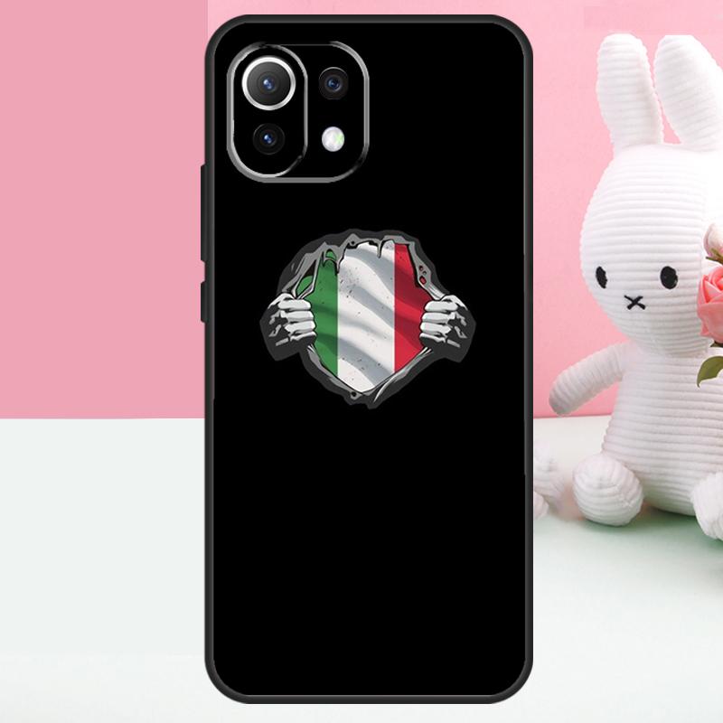 Italy Italia National Flag Case For Xiaomi 17 Pro Max 13 14 15 Ultra 13T 14T 15T Pro POCO X7 Pro X5 X6 F5 F6 F7 Funda
