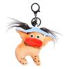 Cute Plush Keychain for Backpack Funny Ugly Doll Keyring Charm Crazy Character Toy for Bags Keys Schoolbags