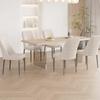 Curved Chair Cover High Elasticity Integrated Backrest Full Coverage Chair Cover Non-Slip Wear-Resistant Dining Chair Protector