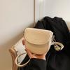 Chic Mini Saddle Bag For All Genders With Lightweight Pu Material In Trendy Colors