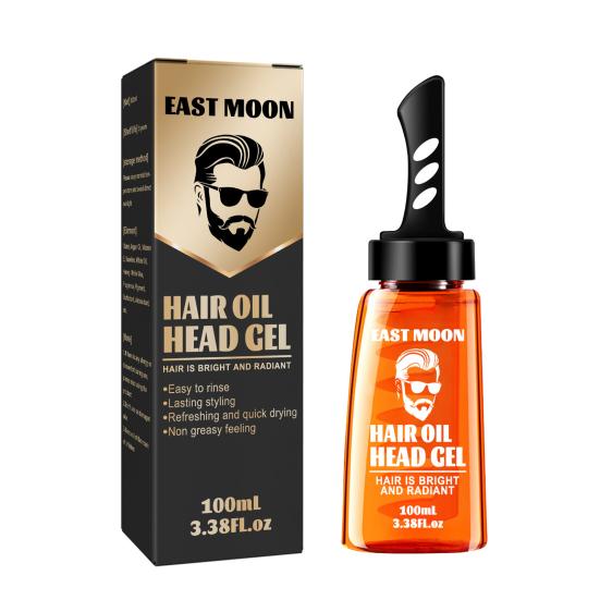 100ml Hair Setting Fluid Nourishing Universal Lightweight Hair Oil Head Gel for Home