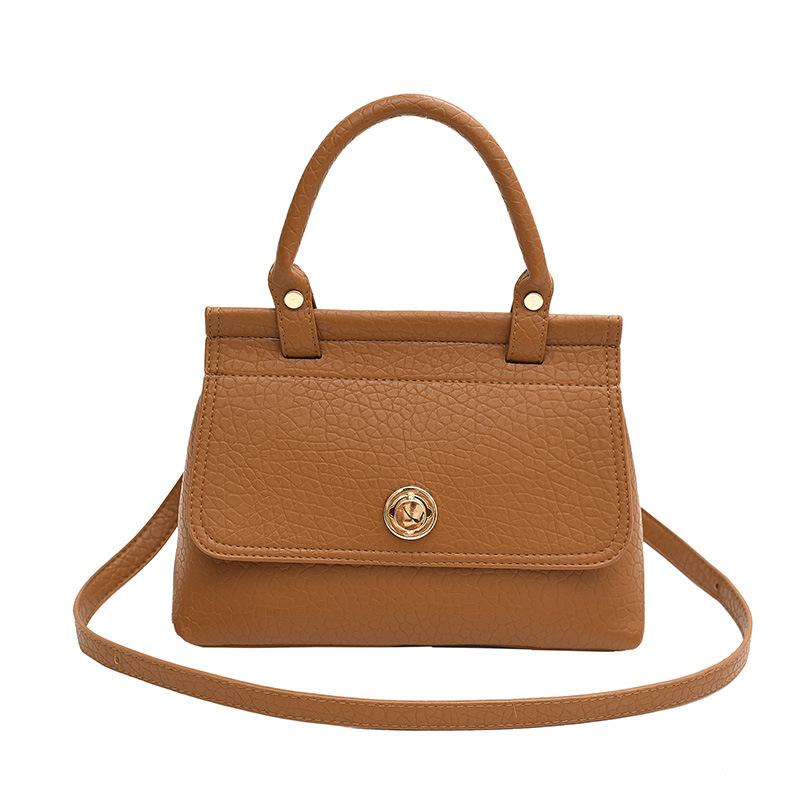 High-texture Work Commuter Women's Handbag Bag, New Popular New Fashion Niche Retro Oblique Span Bag
