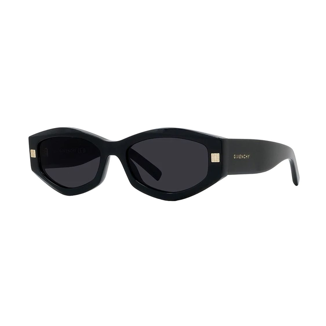 Givenchy Logo Design Acetate Irregular Shape Sunglasses Men sunglasses Black GV40062I-01A 54,Black