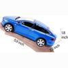 1:32 Scale Model X Alloy Diecast Toy Car, Pull Back Vehicle Door Opening with Sound and Light for Kids Adults Gift Collection