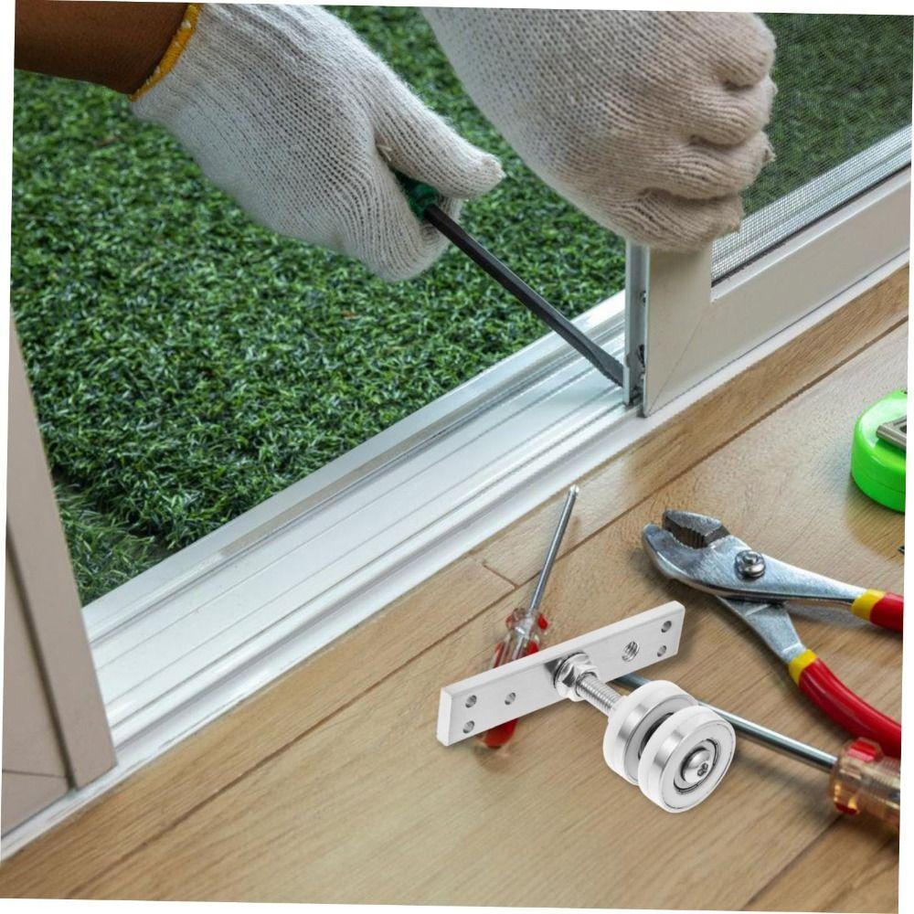 Silent Operation Folding Door Pulley Heavy Duty Hanging Wheel Sliding Door Pulley  Home Hardware