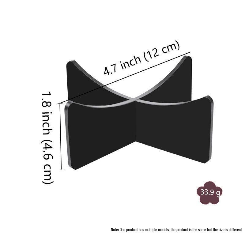 Acrylic Multi-functional Ball Display Stand for Tabletop: Softball, Baseball, Basketball, Football, Golf Holder Base.