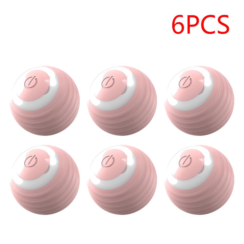Smart Cat Toys Rolling Ball Rechargeable Electic Interactive Toys for Cats Training Self-moving Funny Puppy AccessoriesPet Toys