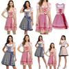 Vintage Inspired Women Dirndl Dress Perfect For Oktoberfest And Carnival Festivities