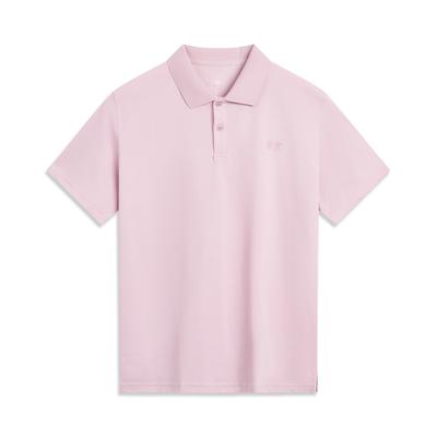 Li Ning China Color Series Comfortable Casual Simple Solid Color Versatile Moisture Wicking Short Sleeve Polo Shirt Men Polo Shirts APLV083-18