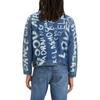 Levis Loose Fit Button Down Logo Print Long Sleeve Denim Jacket Men Jackets Blue 72334-0654