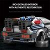 1:24 Blocos de Construção de Carros de Corrida de Filmes Clássicos Modelo MOC Carros Esportivos Brinquedos De Volta Para o Futuro Veículo Presentes de Festival para Meninos Crianças