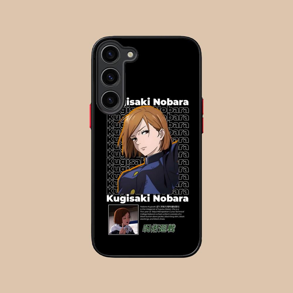 Jujutsu Kaisen Nobara Silicone Mobile Phone Case for Samsung Galaxy S26 S25 S24 S23 S22 S21 Plus FE Ultra Colorful Cover