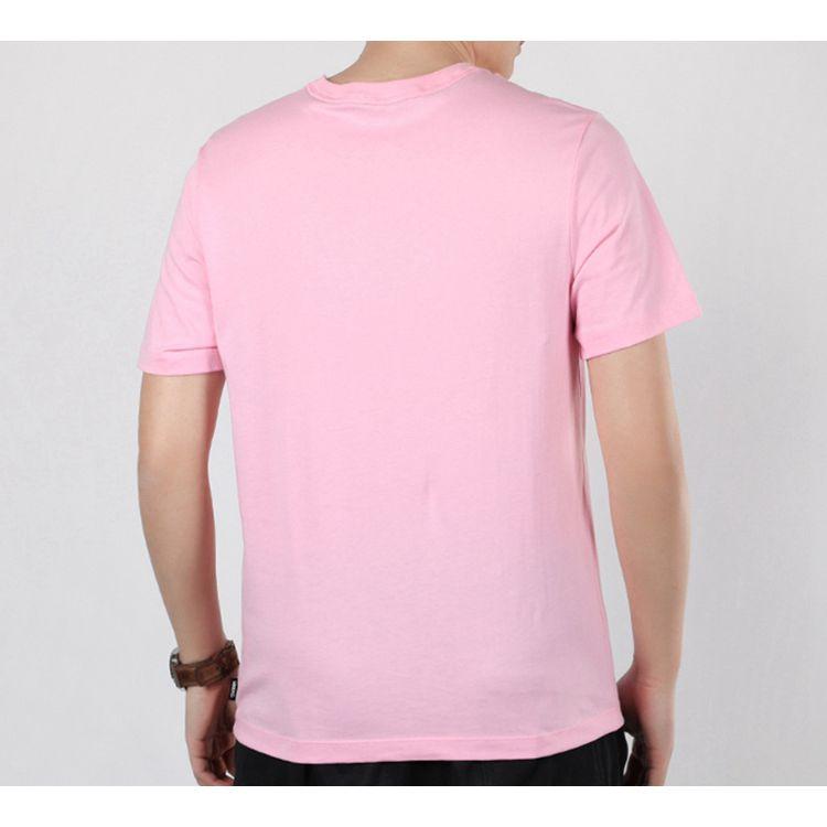 Nike F.C. Printed Chest Lettering Football Short Sleeve T-Shirt Men Tops Pink CT8430-654