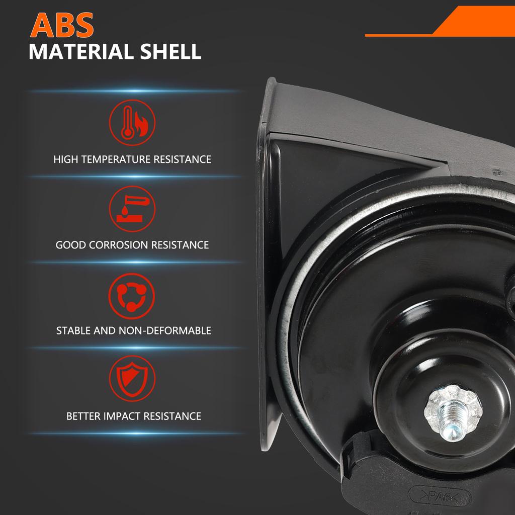 Dual Snail Horn 12V 110-125DB Waterproof High Low For BMW E81 E82 E87 E88 F20 F21 F22 F45 F46 F30 F31 F34 F32 F33 F36 F10 F11