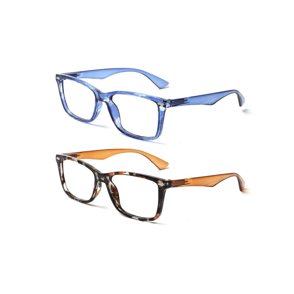 TUREZING Spring Hinge Reading Glasses for Women Men High Quality HD Lens Prescription Eyeglasses