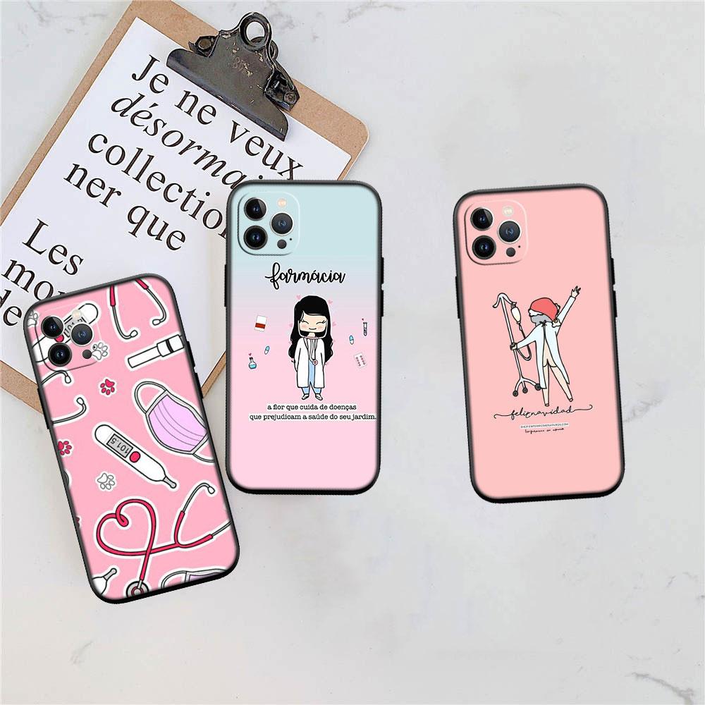 PP50 Nurse Doctor Stethoscope Soft Shell Phone Case for Xiaomi Xiaomi Poco M4 M5 M6 M7 X3 X6 X7 F8 Ultra Pro GT NFC