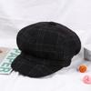 Casual Cotton Autumn Winter Women Beret Sombrero Painter Newsboy Caps Octagonal Cap Hats