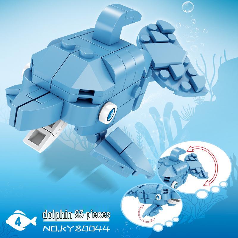 Kaizhi Ocean World Building Blocks: DIY Educational Toys for Kids