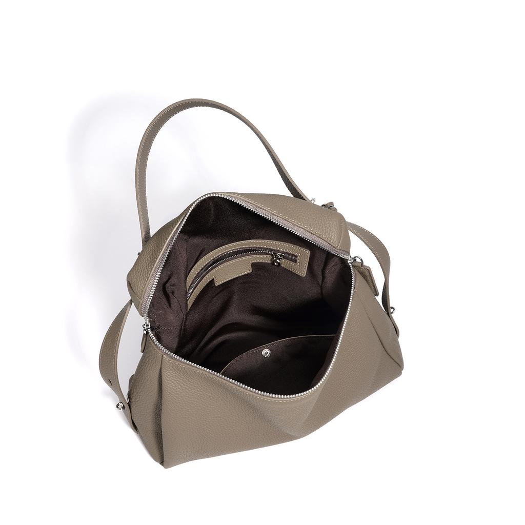 Soft leather texture bag women's 2026 early spring versatile mother bag solid color large capacity shoulder messenger handbag elements