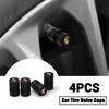 AENTC1 Sticker For Porsche Cayenne Panamera Macan 911 718 Taycan Boxster Cayman 944 Pajun Car Wheel Tire Valve Stems Caps Waterproof