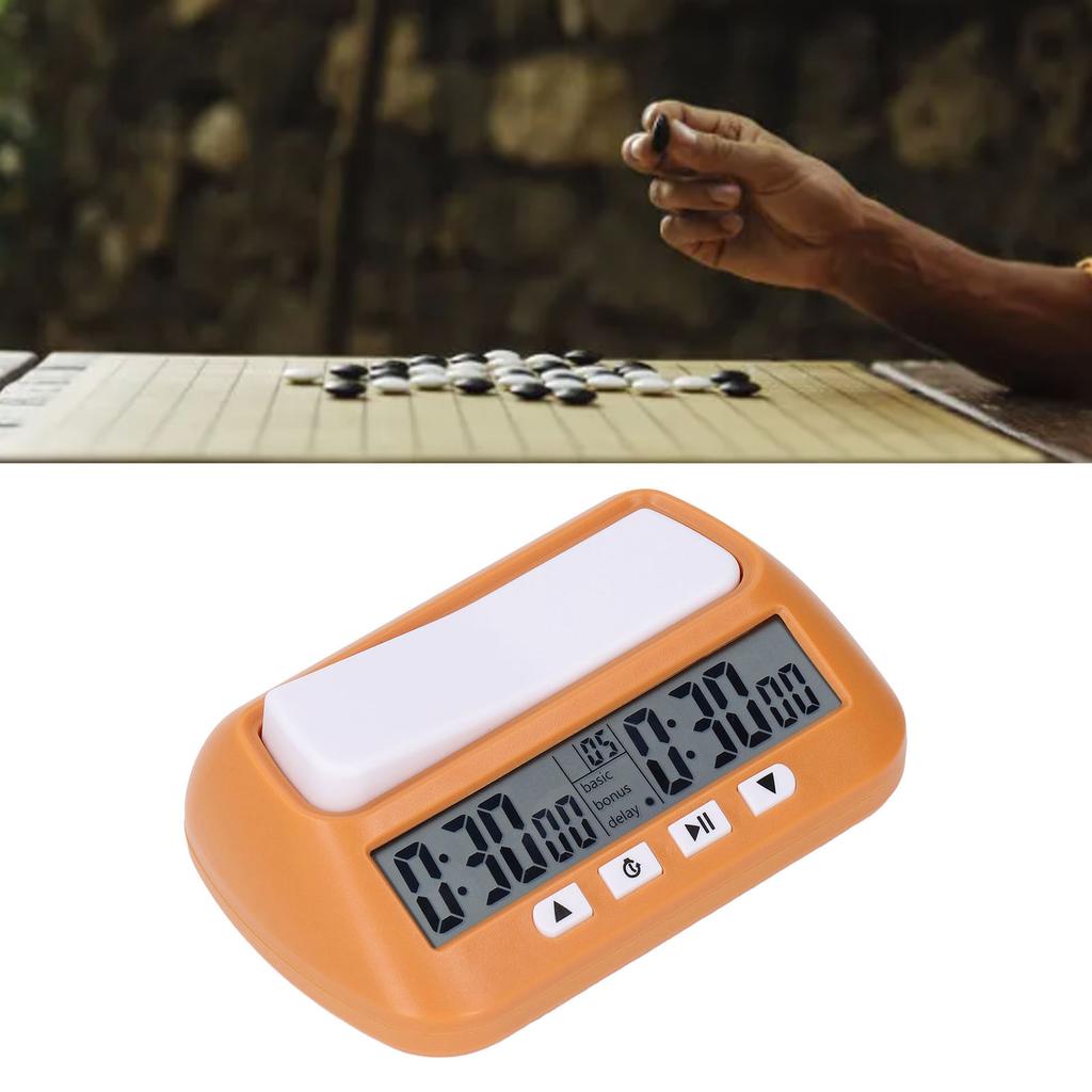 Schackklocka Digital Schacktimer Bärbar Schacktimer Professionell Schackklocka För Schackmatch Go Schackspel