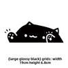 Cat Car Sticker Kitten Knocking On Window Cute Personality for Car Body Bumper Windows Motorcycle Laptop Wall Auto Accessories