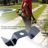 Robusts Bed Redefining Cutter Steel Black Coating Bed Edger Cutter Essential Accessory for 4150 2 Mower Maintenance