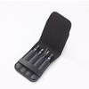 4-Piece Stainless Steel Tweezers Set for Eyelash Extensions and Beard Plucking