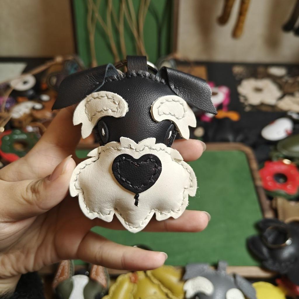 Soft Leather Ragdoll Cat Doll Keychain Pendant Hanging Bag Accessories Decoration Couple Doll Cute Gift Holiday Bag Pendant