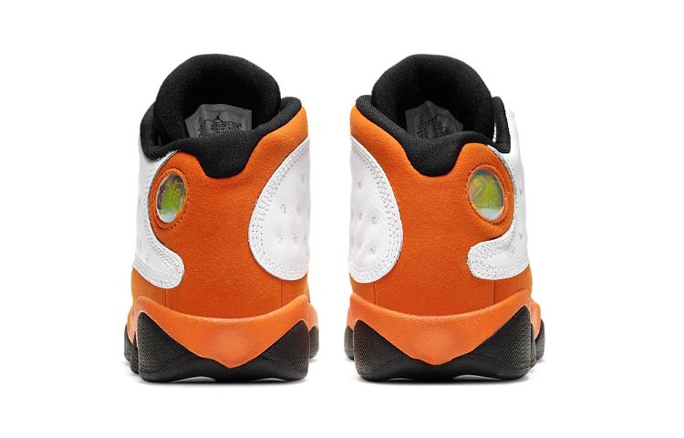 Kids' Sneakers Jordan 13 Retro Starfish (PS) White/White-Starfish-Black
