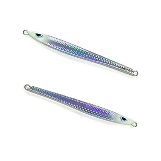 

Azzurro Lungo II 190g Tateholo Silver GH Offshore Jig Hairtail Pattern Slow Jigging