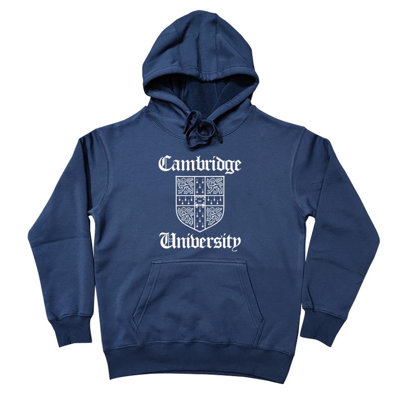 

Cambrie Universi Fce Lined Thin Hoodie Loose Fit ex School orm Sweatirt Youth Faion Winter Casual Print M