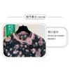 2025 Summer New Retro Flower Short-sleeved T-shirt Loose Shirt Top for Women