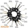 52pcs Terminal Removal Tool Electrical Wire Plug Connector Pin Extractor Kit Car