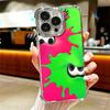 S-Splatoons Game Plating Phone Case For Iphone 16 17 Pro Max Air 16E 14 15 Plus 12 13 Mini Anti-Fall Airabag Cover