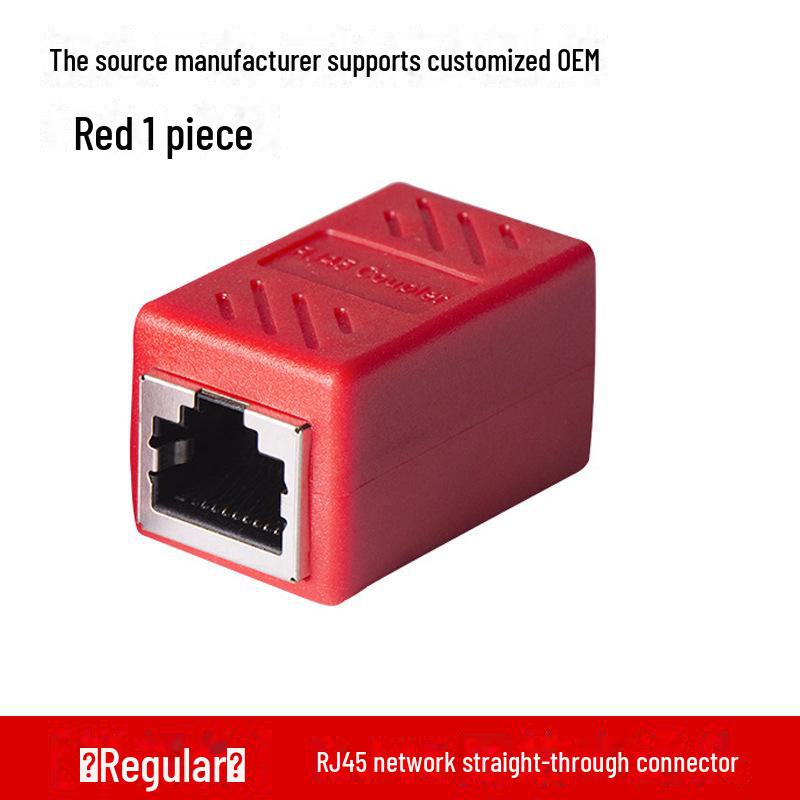 RJ45 Netzwerkkabel-Steckverbinder, Dual-Pass Durchgangs-Verlängerungsmodul